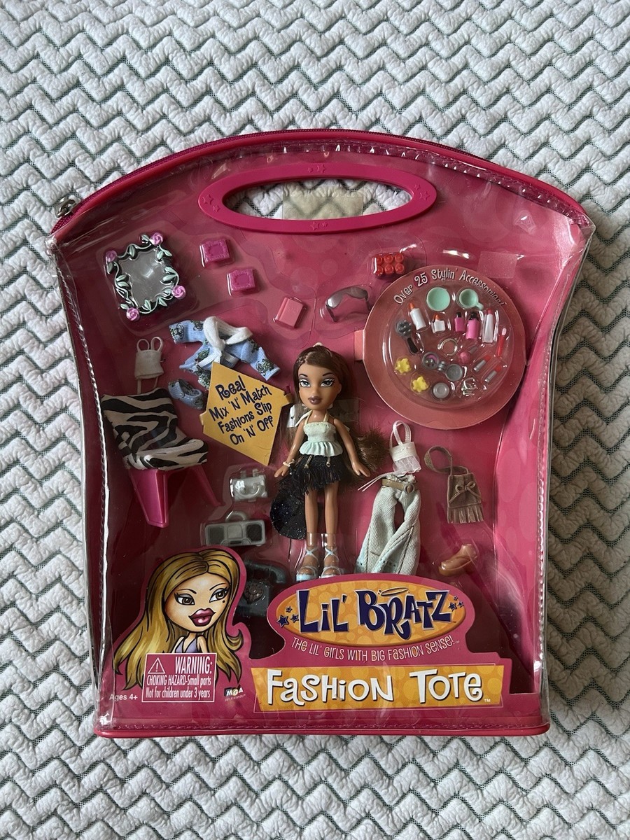 Lil' Bratz Fashion Tote Yasmin Outfits & Accessories MGA 2002