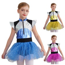 Kids Girls Dress Carnival Costume Halloween Uniform Birthday Gifts Dancewear