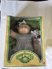 2004 Cabbage Patch Kids Play Along Doll, NIB. Dark Hair, Brown Eyes, Blue Dress