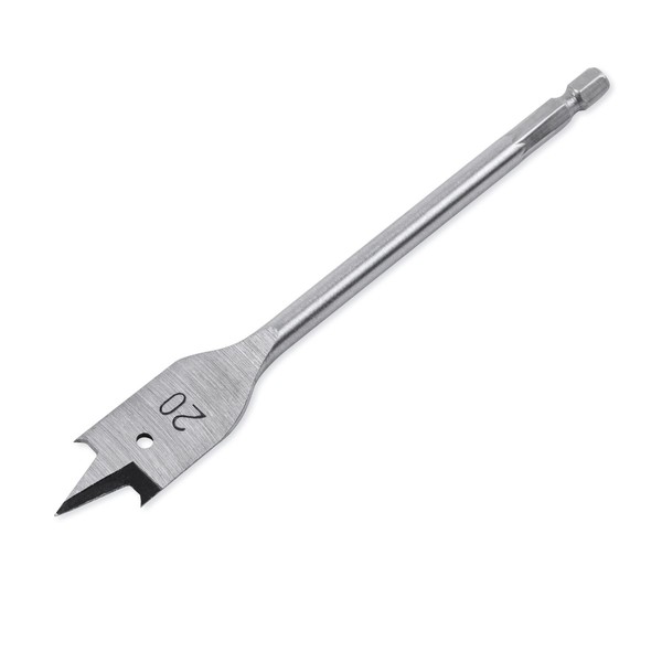 "Ø 20 Mm FlachfräSbohrer Flachbohrer Holzbohrer 1/4\" Sechskant Bit Aufnahme"-image