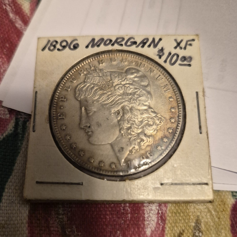 Morgan Silver Dollar 1896 $1 Silver .900 Business Strike Philadelphia KM#110