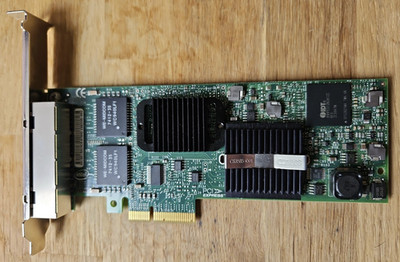 Dell 0H092P Intel PRO/1000VT Quad Port PCIe Gigabit Ethernet Server Adapter FP