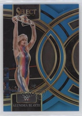 2024 Panini Select WWE Premier Level Blue Prizm 23/199 Alundra Blayze #131 0u2j
