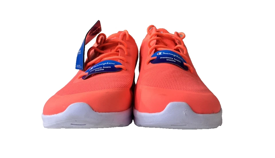 Champion Womens Air Cushion Sneakers Coral Orange Size 11 - Image 4 of 4