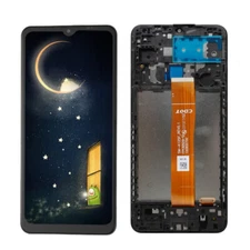 For Samsung Galaxy A12 Nacho A127 A127F LCD Touch Screen Digitizer Display Frame