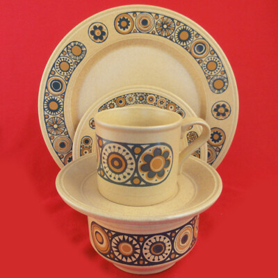 KILN CRAFT BACCHUS 5 Piece Place Setting NEW NEVER USED