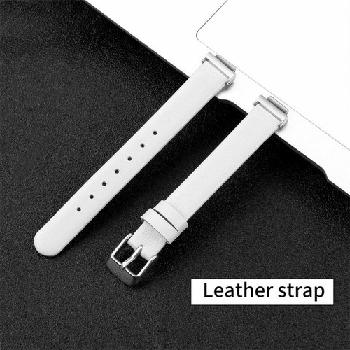 Luxury Metal/Leather Wristband Strap Replacement For Fitbit Inspire 2/Inspire HR - Picture 113 of 115