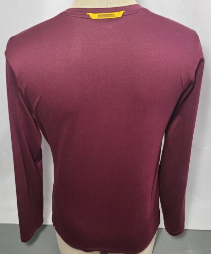 Nike Dri-Fit Minnesota Gophers Maroon Long Sleeve Shirt Mens M? ~ Used - Picture 2 of 10