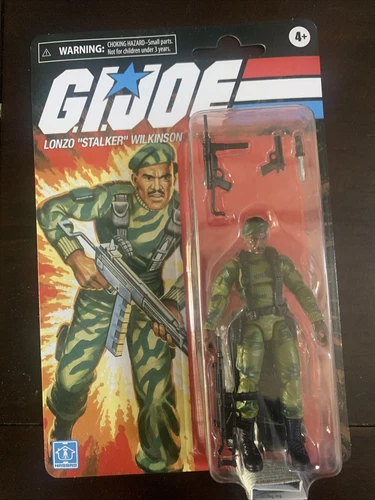 GI Joe Vintage Retro Lonzo Stalker Wilkinson Walmart Exclusive Hasbro 3.75” 2021