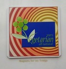  VEGETARIAN - ALL NATURAL 100% QUOTE FRIDGE MAGNET - M794 F