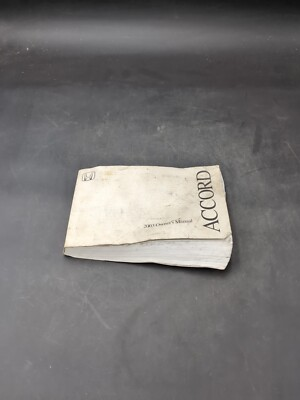 #ad 2003 Honda Accord Owners Operator Manual Warranty Book OEM 03 $12.35