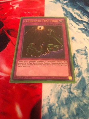 Near Mint YUGIOH! 1 /"Floodgate Trap Hole/" MP17-EN114 Edition! Ultra Rare