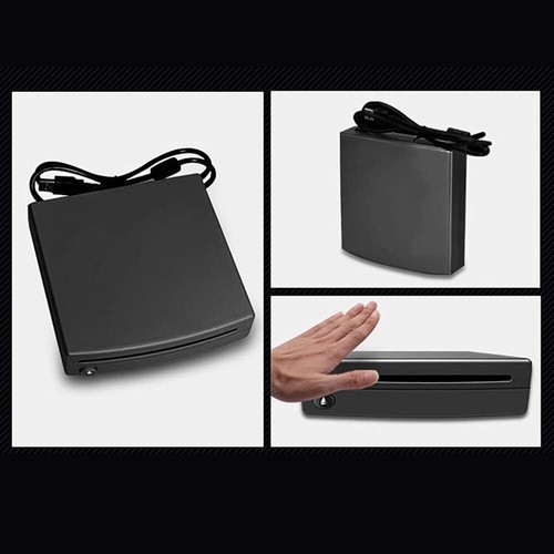 Mvmvsir Black USB Interface Car SUV External Stereo Radio Dish Box CD/DVD Player - Picture 8 of 8
