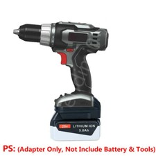 1 for PORTER-CABLE 18V PC18B/18BL Tool Adapter Uses BLACK DECKER 20V MAX Battery
