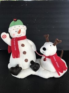 hallmark snowman and dog jingle pals