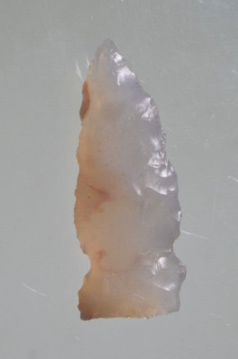 Authentic Modern Reproduction of Pre 1600 Utah Agate Arrowhead