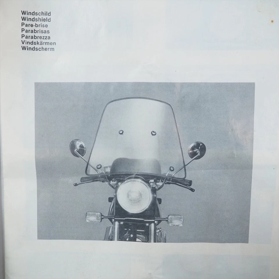 BMW R80ST Genuine Optional Windshield Screen Meter Visor NOS - Image 3 of 4