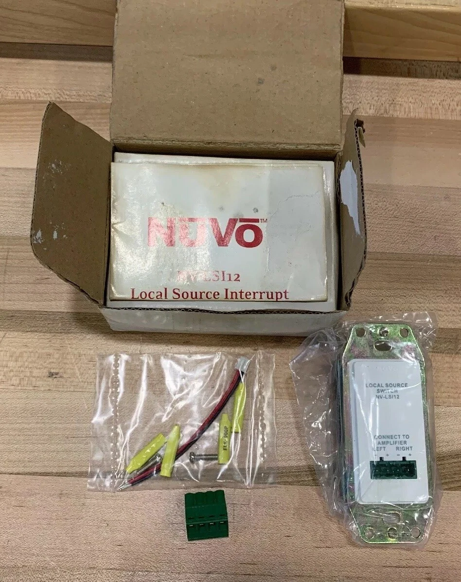 NUVO NV-LSI12 Essentia Simplese System LOCAL SOURCE INTERRUPT NEW In Box |  eBay