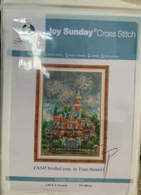 Disney Schloss Gezählt Kreuzstich Set Joy Sunday