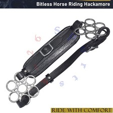 Horse Bitless Hackamore - Flower Lucky Wheel Hackamore - Bitless Horse Mouth Bit