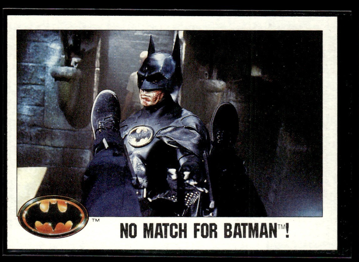 バットマン　カード　BATMAN　CARD　topps 1989 Topps Batman Movie Trading Card #194 – Another Man Down