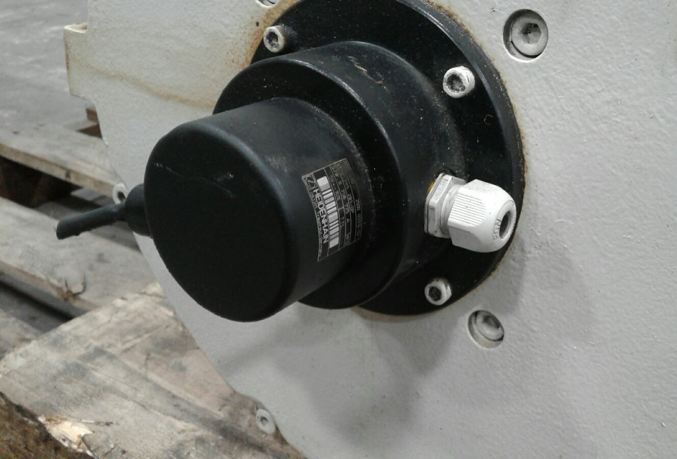 Oswald AC Motor FDQ18.2WI 0967000018 KNODLER Gearbox FZ1201.3 48482