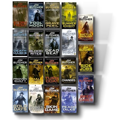 Complete Dresden Files Collection 1-19 Jim Butcher - Mass Market