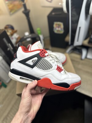 な*か様 Air Jordan 4 Retro OG \"Fire Red\" (2 Air Jordan 4 Retro Fire Red 2020 MENS DC7770-160 GS 408452-160 | eBay