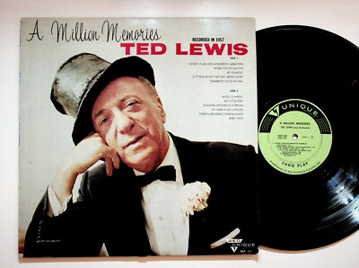 1957 Ted Lewis A Million Memories Vinyl LP Record VG+