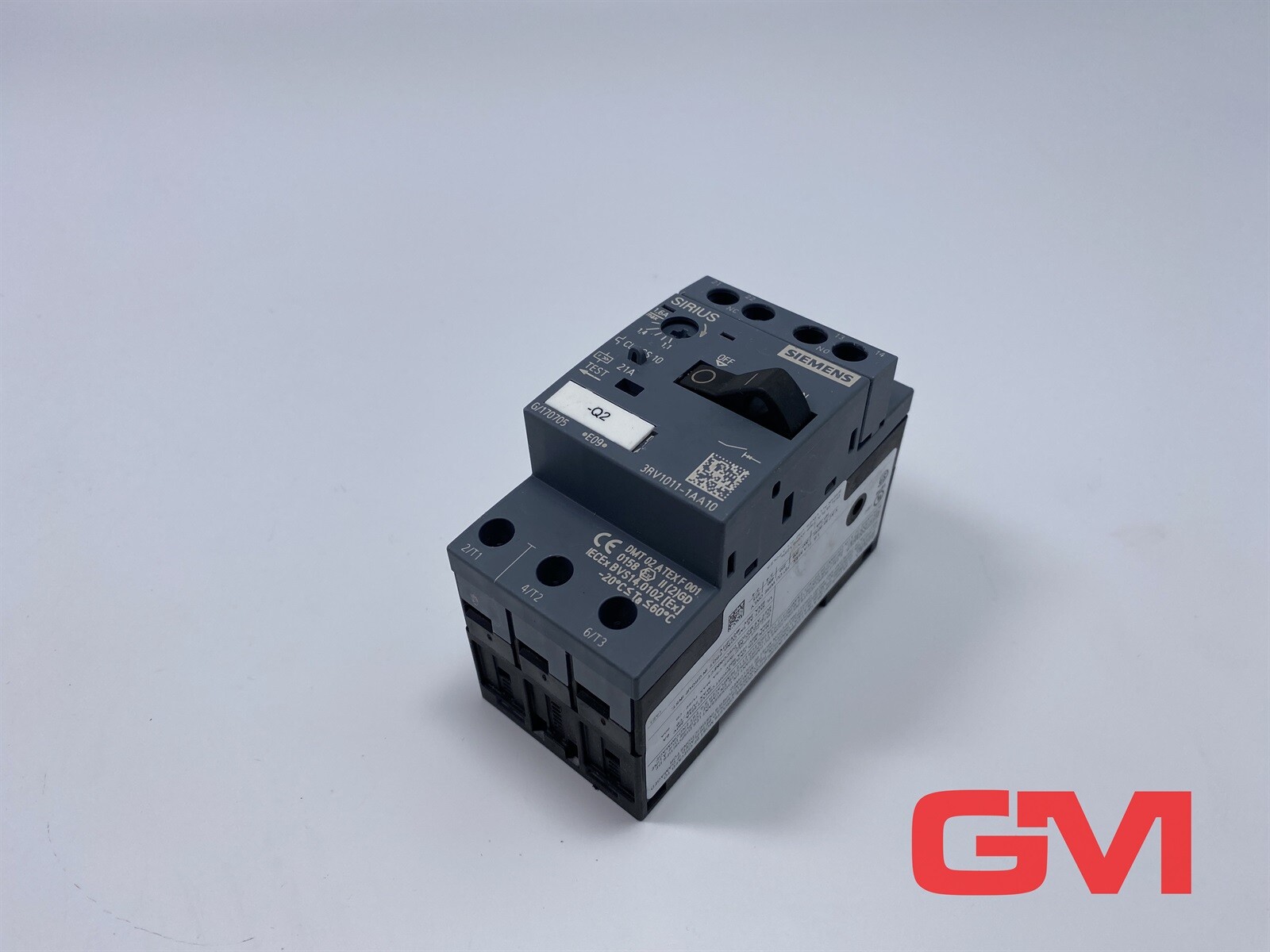 Siemens Circuit Breaker 3RV1011-1AA10 Motor Protection 1.1-1.6A