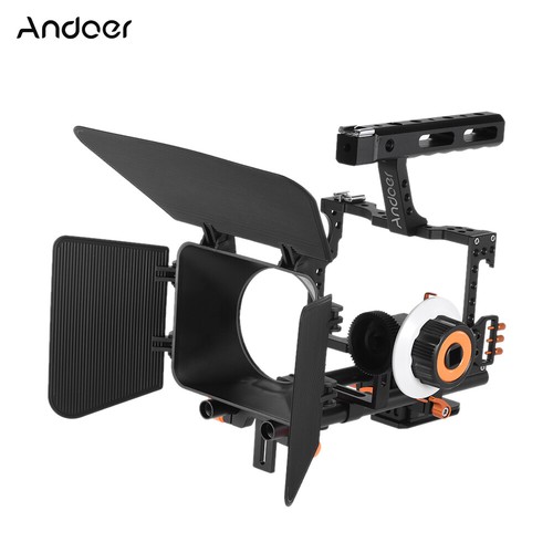 Andoer Camera Video Cage Rig Kit Film Making System For Sony A7RII/A7SII L7Y9 - Imagen 9 de 9