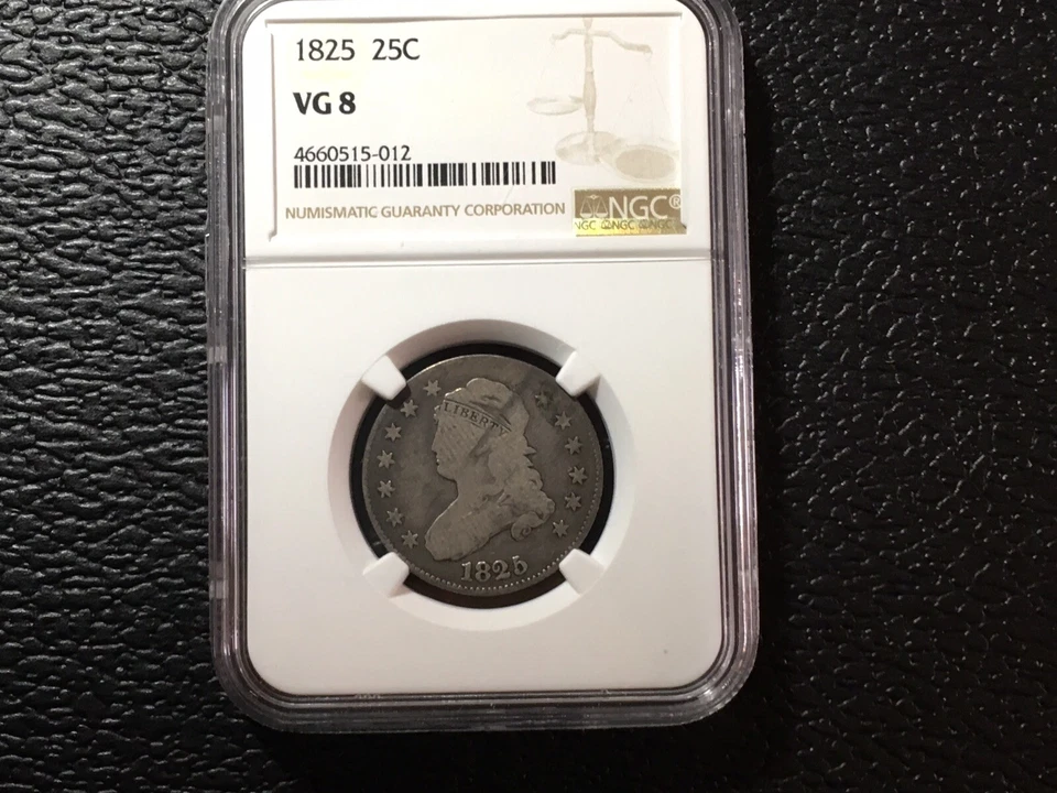 1825 Bust Quarter - Image 2 of 4