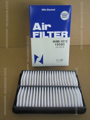 L JDM REPLACEMENT NITTO AIR FILTER 4HM-1072 FOR HONDA ODYSSEY RA6
