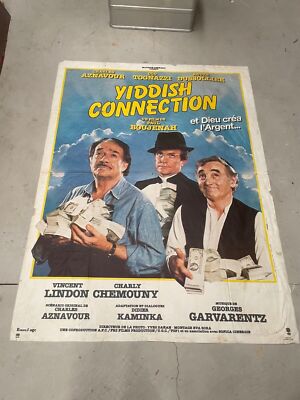 YIDDISH CONNECTION movie poster ORIGINAL 120x160 VINCENT LINDON | eBay
