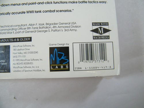 NEW & FACTORY SEALED ACROSS THE RHINE IBM PC 486DX 33 OR HIGHER, VINTAGE! - Picture 10 of 12