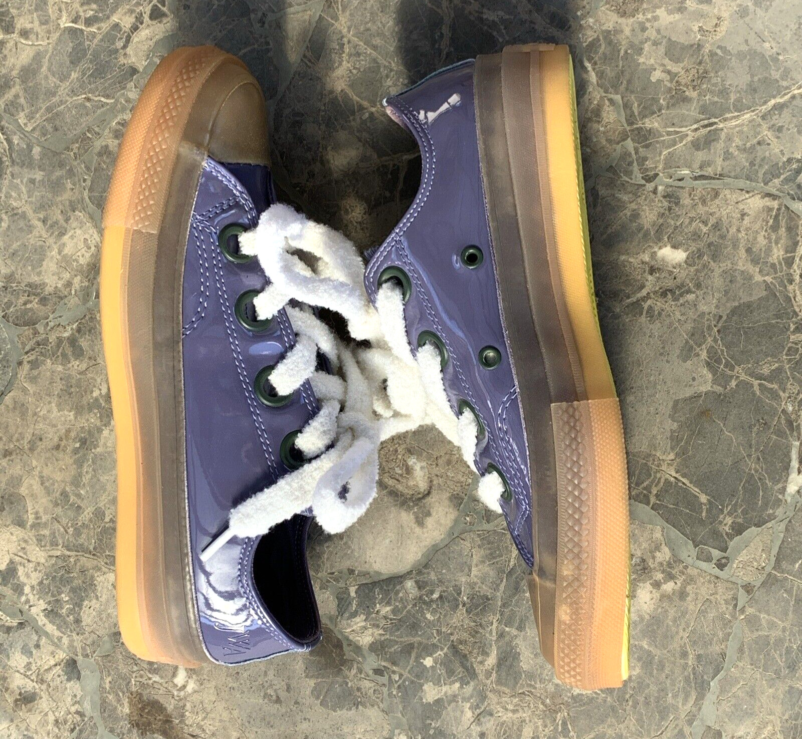 Converse J.W. Anderson Chuck Low Top Sz 5.5 Men Sz 7.5 Women Purple Leather thumbnail 9