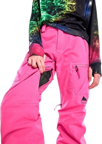 NEW Burton Girls’ Elite Cargo Pant FUSHIA PINK Snow Pants DryRide Size S SMALL - Picture 6 of 7