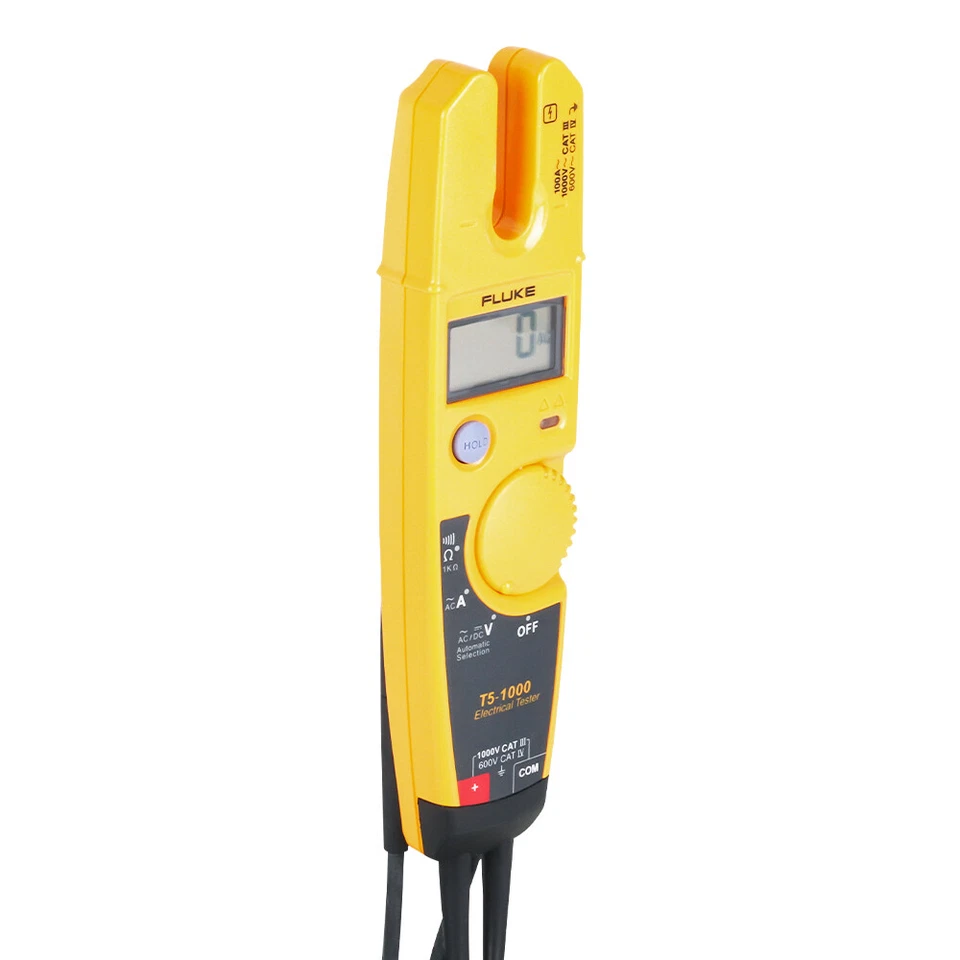 FLUKE T5-1000 1000 Voltage Current Electrical Tester Clamp Meter AC/DC Voltage - Image 4 of 4