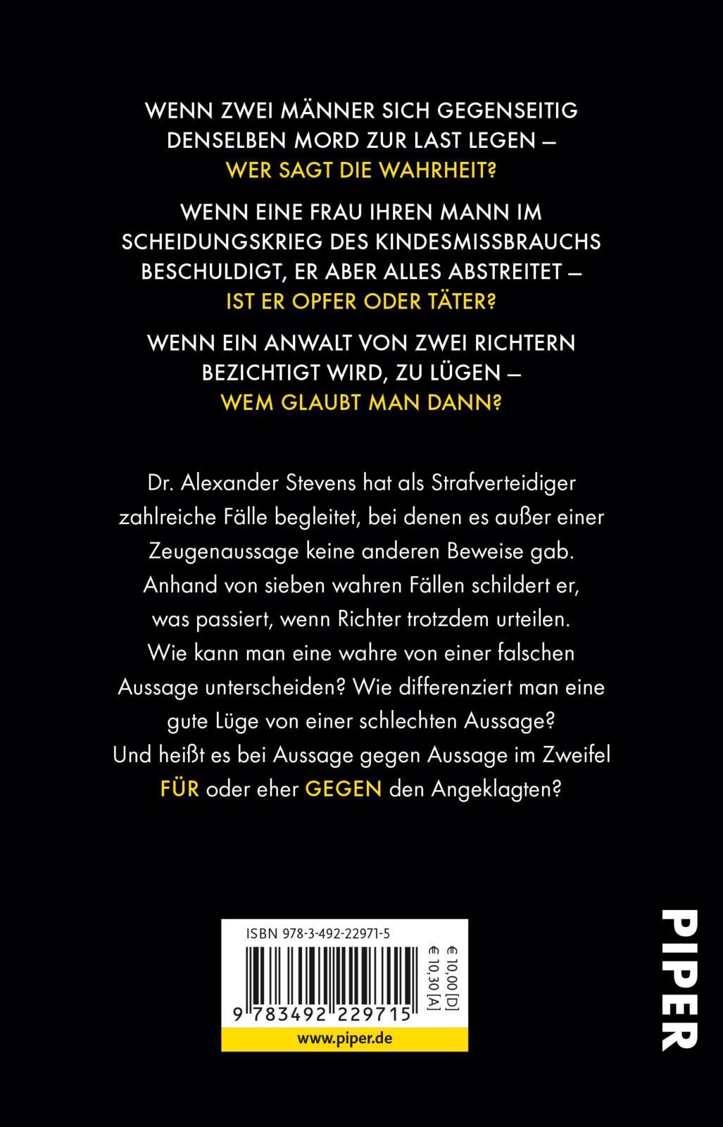 Thumbnail - Aussage Gegen Aussage Alexander Stevens