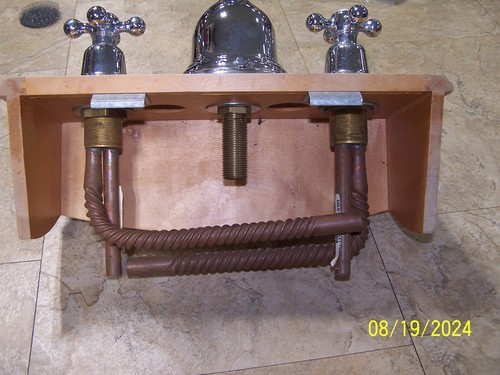 Delta Brizo Polished Chrome Roman Tub Filler Whirlpool Faucet 6711-PCHLP - Picture 3 of 3