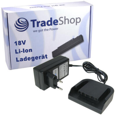 Trade-Shop Netzteil Ladegerät Ladekabel 18V für AEG Li-Ion Akku M183OR 1KITX