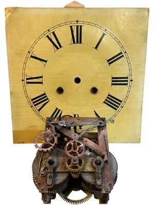 KIENZLE CHIME CLOCK MOVEMENT, DIAL, Missing Hands