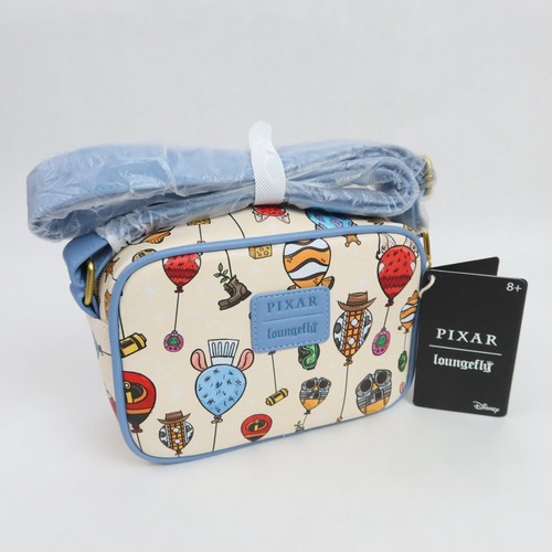 Loungefly Disney Pixar Balloons Crossbody Bag Camera Purse Finding Nemo Wall-E - Picture 2 of 15