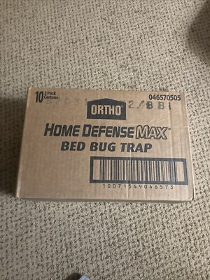 Ortho Home Defense Max Bed Bug Traps 10 Boxes of 2 Traps Each New Pesticide Free