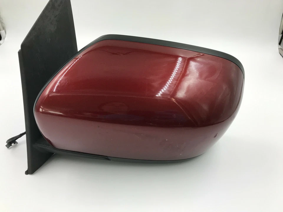 2007-2009 Mazda CX-7 Driver Side View Power Door Mirror Red OEM A02B49034 - Image 4 of 4