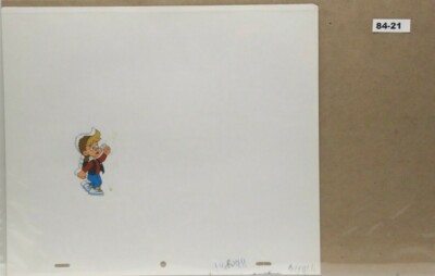 Back To The Future Original Production Drawing And Cel 84-21 Used