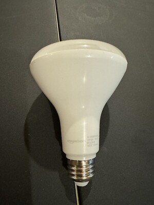 Amazon Basics BR30 LED Light Bulb, 65 Watt Equivalent, 11 Watt, E26 | 8-Pack