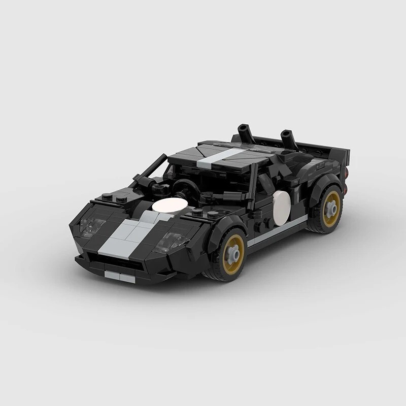 MOC LEGO Car: Ford GT40 Speed Champions Style Perfect Gift