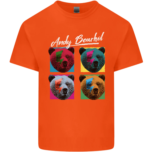 Andy Bearhol Divertido Oso Panda Parodia Arte Niños Camiseta Infantil - Imagen 27 de 53