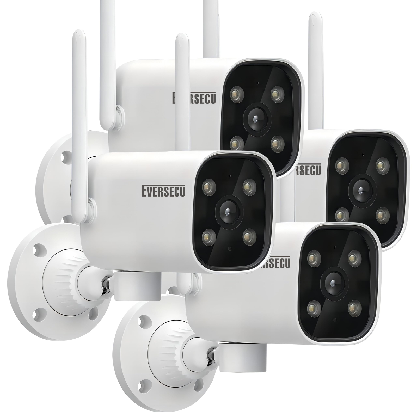 2K WiFi PTZ Bullet Camera, Outdoor/Indoor, Pan/tilt, 2-Way Audio, Night Visio...